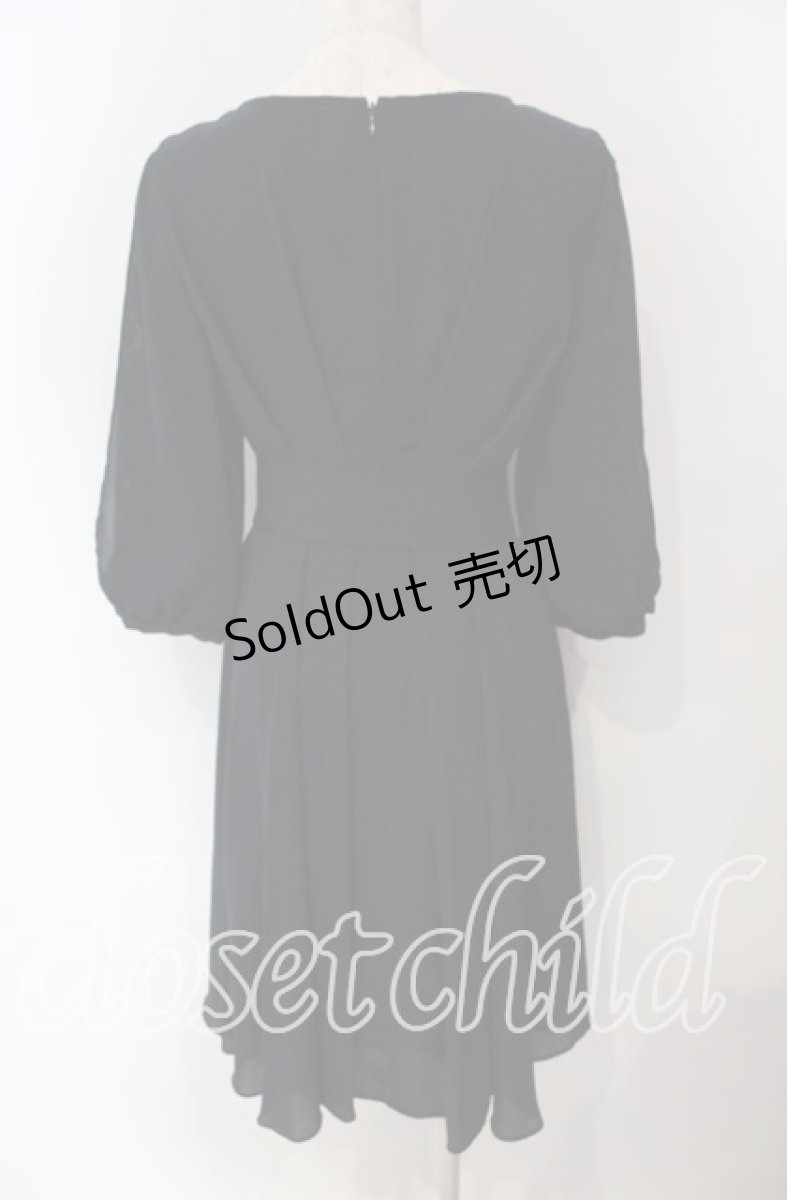 画像3: 【SALE】axes femme / タックデザインドレス  ネイビー O-25-09-11-015-AX-OP-IG-ZT507 (3)