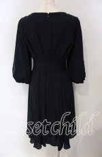 画像3: 【SALE】axes femme / タックデザインドレス  ネイビー O-25-09-11-015-AX-OP-IG-ZT507 (3)