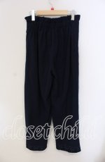 画像3: 【SALE】axes femme / ウエストベルトストレートパンツ  ネイビー O-25-09-11-018-AX-PA-IG-ZT257 (3)