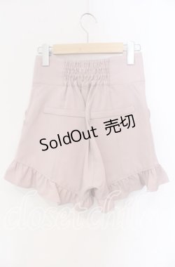 画像3: LIZ LISA / レースアップフリルショートパンツ  ピンク O-25-09-11-022-LO-PA-IG-OS