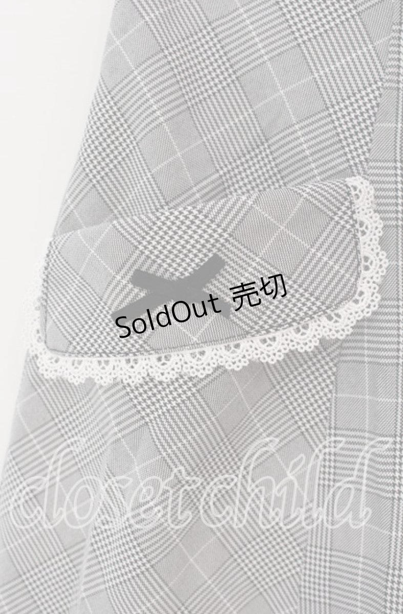 画像2: 【SALE】DearMyLove / スカート　リボンポケット M グレー O-25-09-11-023-EL-PA-IG-ZT372 (2)