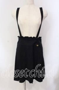 MILK / プリーゼスカート  クロ O-25-09-11-024-ML-SK-IG-ZT015