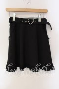 MA*RS / ハートバックルサス付きスカート【サス欠品】  クロ O-25-09-11-025-EL-SK-IG-OS