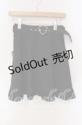 MA*RS / ハートバックルサス付きスカート【サス欠品】  クロ O-25-09-11-025-EL-SK-IG-OS