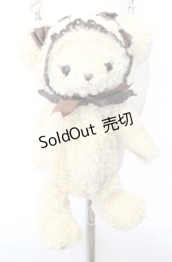 画像1: BABY,THE STARS SHINE BRIGHT / くまくみゃポシェット  ミルクティ O-25-09-12-029-BA-BG-IG-OS