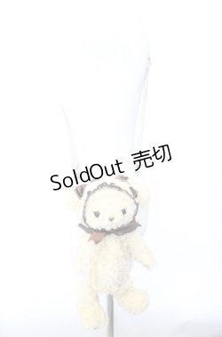画像2: BABY,THE STARS SHINE BRIGHT / くまくみゃポシェット  ミルクティ O-25-09-12-029-BA-BG-IG-OS