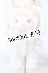 BABY,THE STARS SHINE BRIGHT / うさくみゃポシェット  シロ×ピンク O-25-09-12-030-BA-BG-IG-OS