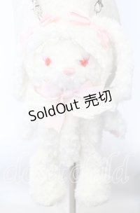 BABY,THE STARS SHINE BRIGHT / うさくみゃポシェット  シロ×ピンク O-25-09-12-030-BA-BG-IG-OS