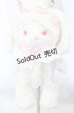 画像1: BABY,THE STARS SHINE BRIGHT / うさくみゃポシェット  シロ×ピンク O-25-09-12-030-BA-BG-IG-OS