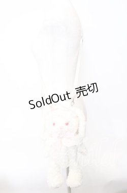 画像2: BABY,THE STARS SHINE BRIGHT / うさくみゃポシェット  シロ×ピンク O-25-09-12-030-BA-BG-IG-OS