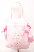 Maison de FLEUR / ダブルリボントートバッグ/マイメロディ  ピンク O-25-09-12-031-LO-BG-IG-OS