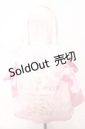 Maison de FLEUR / ダブルリボントートバッグ/マイメロディ  ピンク O-25-09-12-031-LO-BG-IG-ZT0916A