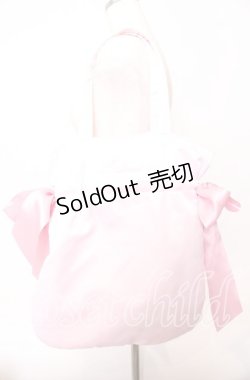 画像3: Maison de FLEUR / ダブルリボントートバッグ/マイメロディ  ピンク O-25-09-12-031-LO-BG-IG-ZT0916A