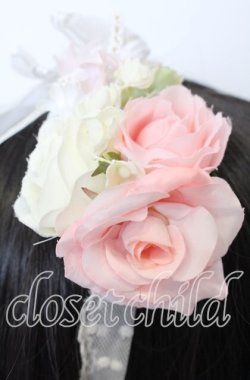 画像3: BABY,THE STARS SHINE BRIGHT / Rosa Mistica ヘッドドレス  オフ O-25-09-12-038-BA-AC-IG-ZT485-F003