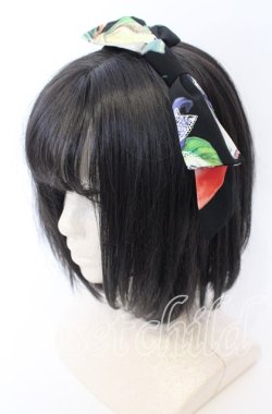 画像1: LIEF / Apple Blossom カチューシャ  クロ O-25-09-12-039-LO-AC-IG-ZT485-F004