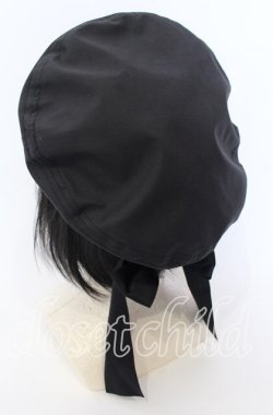 画像2: metamorphose / セーラーベレー帽(ワッペン付)  クロ O-25-09-12-045-ME-AC-IG-ZT-K004