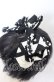 画像2: BABY,THE STARS SHINE BRIGHT / ALICE'S Marchin' Cookie Flavour リボンカチューシャ  クロ×アイボリー O-25-09-12-050-BA-AC-OW-OS (2)