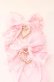 画像2: LOTUS ribbon / ツインリボンクリップ  ピンクリボン×ハートチャーム O-25-09-12-056-EL-AC-OW-OS (2)