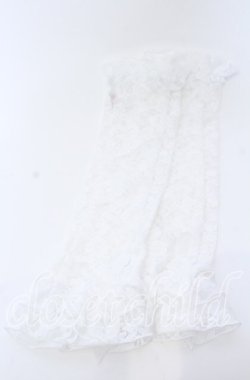 画像2: Chalmiere / レースアップアームカバー  シロ O-25-09-12-059-LO-ZA-OW-ZT485-F004