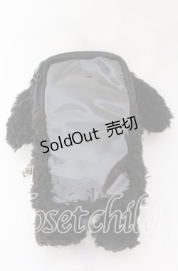 画像2: BABY,THE STARS SHINE BRIGHT / もしもしうさくみゃちゃんスマホポーチ  クロ×ブルー O-25-09-12-060-BA-ZA-IG-OS