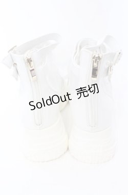 画像3: axes femme / レースアップブーサン L オフシロ O-25-09-12-004-AX-SH-IG-OS