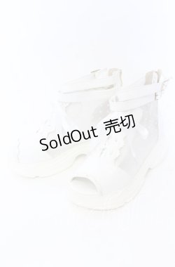 画像4: axes femme / レースアップブーサン L オフシロ O-25-09-12-004-AX-SH-IG-OS