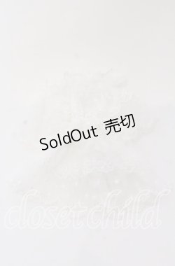 画像3: axes femme kawaii / ファンシーリボンお袖留め  シロ O-25-09-12-068-AX-ZA-OW-ZT485-F004