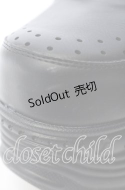 画像6: YOSUKE / 厚底スニーカー 25cm ブラック O-25-09-12-005-PU-SH-IG-OS