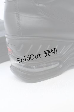 画像8: YOSUKE / 厚底スニーカー 25cm ブラック O-25-09-12-005-PU-SH-IG-OS