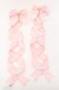 画像1: LOTUS ribbon / ハートチャームロングツインテールリボンバレッタ  ピンク O-25-09-12-015-EL-AC-IG-OS (1)