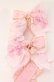 画像2: LOTUS ribbon / ハートチャームロングツインテールリボンバレッタ  ピンク O-25-09-12-015-EL-AC-IG-OS (2)