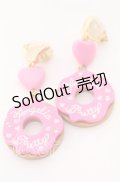 Angelic Pretty / カラフルDonutイヤリング  ピンク O-25-09-12-016-AP-AC-IG-OS
