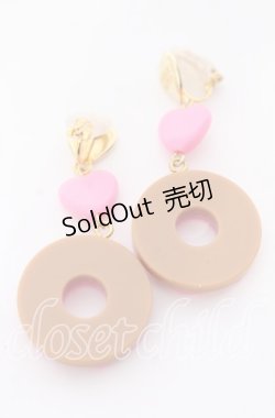 画像2: Angelic Pretty / カラフルDonutイヤリング  ピンク O-25-09-12-016-AP-AC-IG-OS