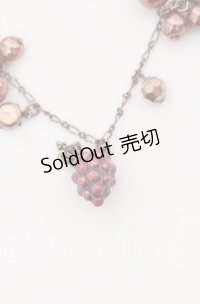 axes femme / ぶどうブレスレット  ピンクゴールド O-25-09-12-017-AX-AC-IG-ZT485-F003