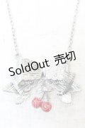 BABY,THE STARS SHINE BRIGHT / チェリーリボンモチーフネックレス  シルバー O-25-09-12-018-BA-AC-IG-OS