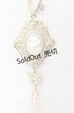 画像1: axes femme / ローズカメオキーネックレス  ゴールド O-25-09-12-020-AX-AC-IG-ZT0917D