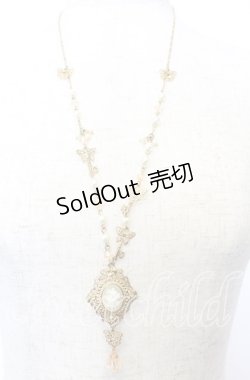 画像2: axes femme / ローズカメオキーネックレス  ゴールド O-25-09-12-020-AX-AC-IG-ZT0917D