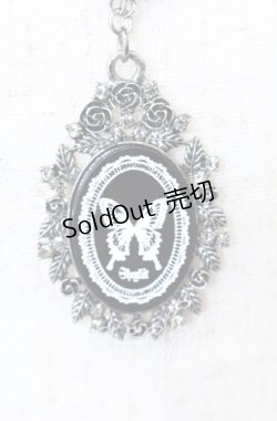 画像1: Sheglit / “Ulysses Rose“ネックレス  ブラック O-25-09-12-022-EL-AC-IG-ZT485-F003