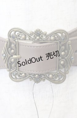 画像1: axes femme / クラシカルバックルベルト  ブラウン O-25-09-12-024-AX-AC-IG-ZT0917D