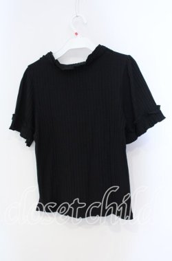 画像3: axes femme / 吸水速乾プチスタンドリブプルオーバー F クロ O-25-09-13-038-AX-TO-OW-OS