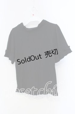 画像3: axes femme / 吸水速乾プチスタンドリブプルオーバー F クロ O-25-09-13-038-AX-TO-OW-OS