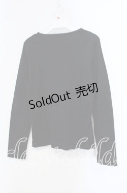 画像3: PINK HOUSE / オーナメントローズプリントカットソー  クロ O-25-09-13-039-LO-TO-OW-OS