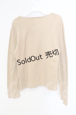 画像3: PINK HOUSE / ピンクコテージチャームptカットソー 3（M） ベージュ O-25-09-13-040-LO-TO-OW-OS