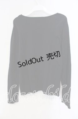 画像3: PINK HOUSE / ピンクコテージチャームptカットソー 3（M） クロ O-25-09-13-042-LO-TO-OW-OS