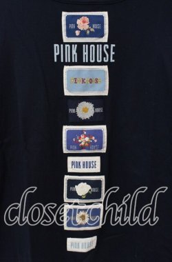 画像2: PINK HOUSE / ワッペン使いカットソー M ネイビー O-25-09-13-043-LO-TO-OW-OS