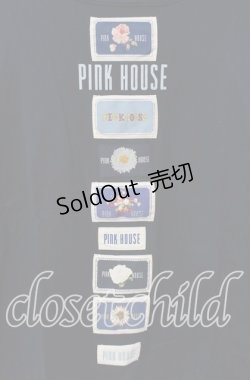 画像2: PINK HOUSE / ワッペン使いカットソー M ネイビー O-25-09-13-043-LO-TO-OW-OS