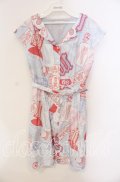 MILK / Patch girlワンピース  サックス O-25-09-13-004-ML-OP-IG-OS