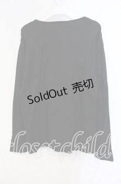 画像3: PINK HOUSE / ワッペン＆ロゴ使いカットソー  クロ O-25-09-13-045-LO-TO-OW-OS