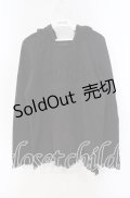 PINK HOUSE / ローズレース使いパーカー M チャコールグレー O-25-09-13-046-LO-TO-OW-OS