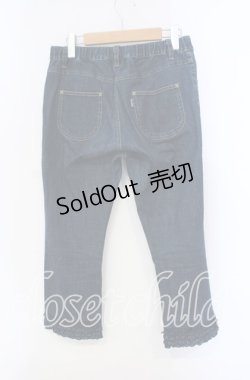 画像3: PINK HOUSE / 裾はしごレース使いデニムパンツ M ブルー O-25-09-13-050-LO-PA-OW-OS